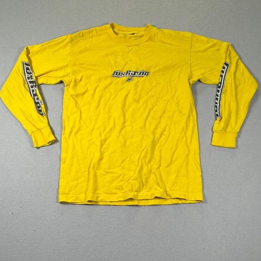 Fox-racing Men's Yellow Shirt